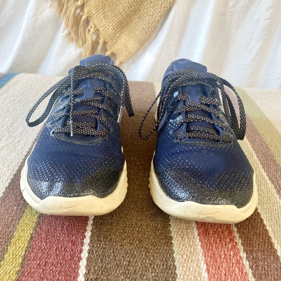 Nike Metcon Metallic Sparkle Swoosh Running Shoes, Women's 8 - Picture 2 of 9